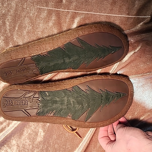 Born Tan Leather Oxfords - Picture 2 of 2